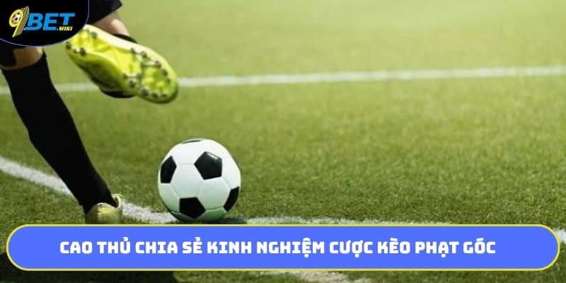 Cao thủ chia sẻ kinh nghiệm xương máu khi cược kèo phạt góc